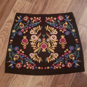 Umgee embroidered skirt Large